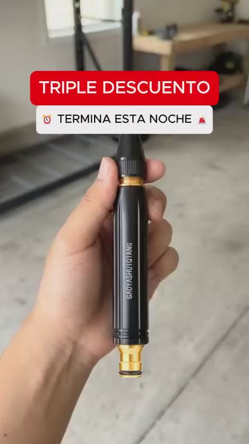 Amplificador manguera boquilla